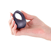 Seduction Levi Metallic Grey Rechargeable Vibrating Cock Ring Cock Rings Vibrating